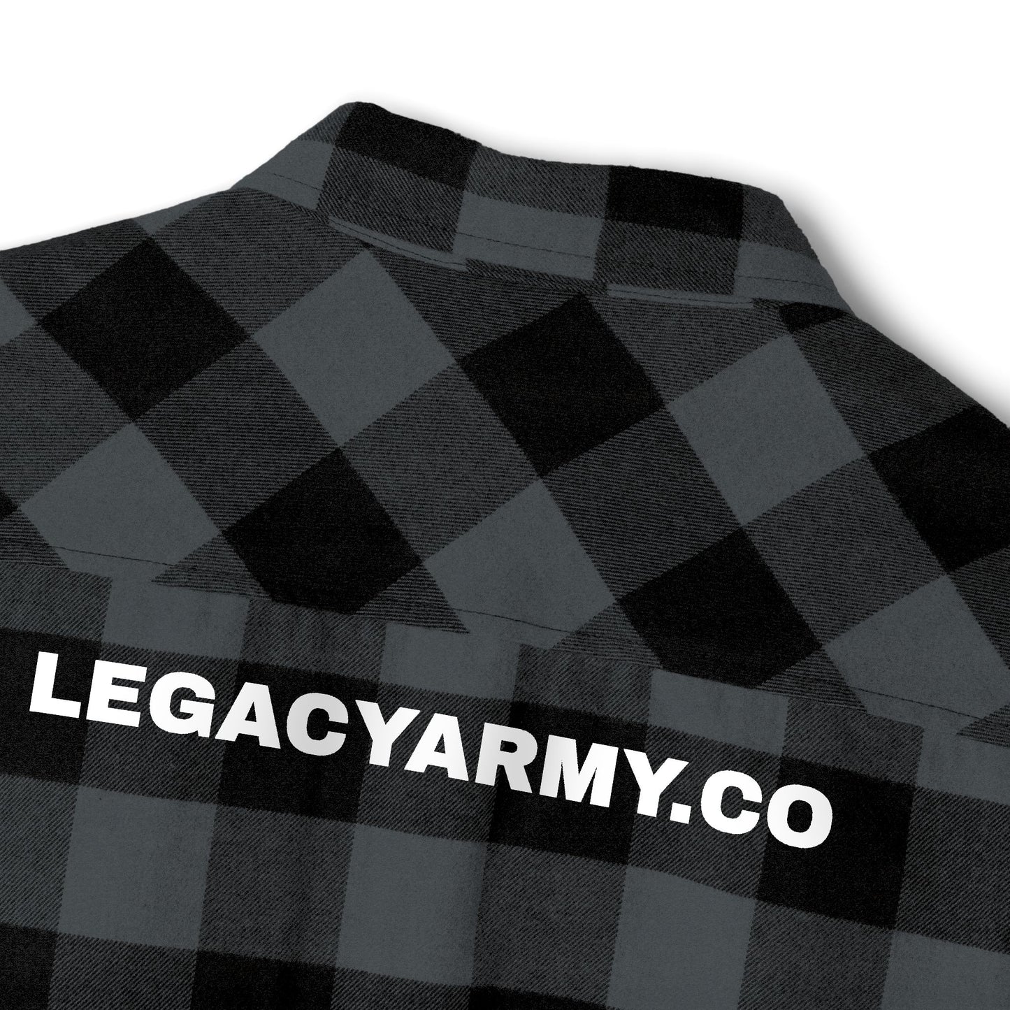Cozy Unisex Flannel Shirt - Classic Black and Grey Plaid for Every Occasion