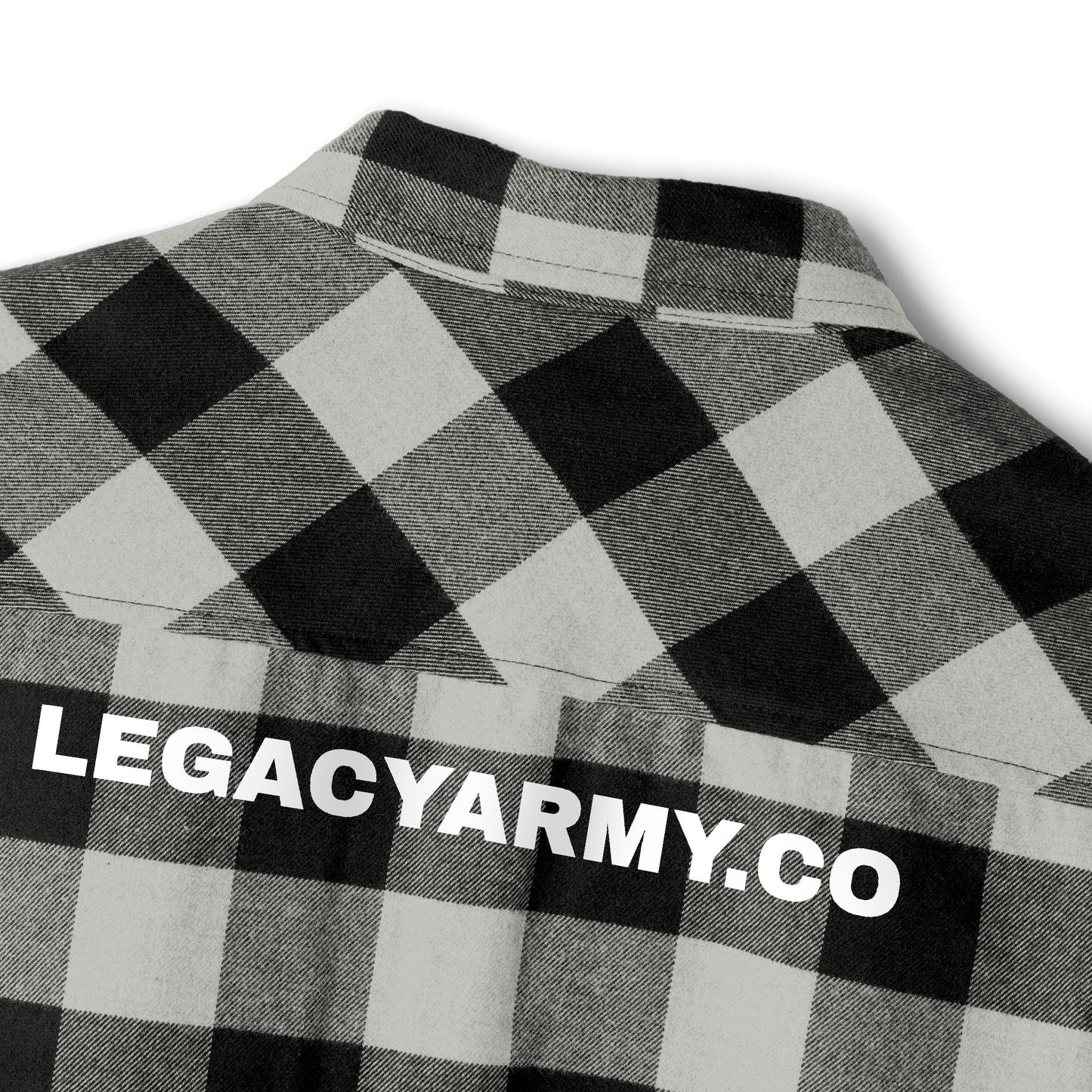 Cozy Unisex Flannel Shirt - Classic Black and Grey Plaid for Every Occasion