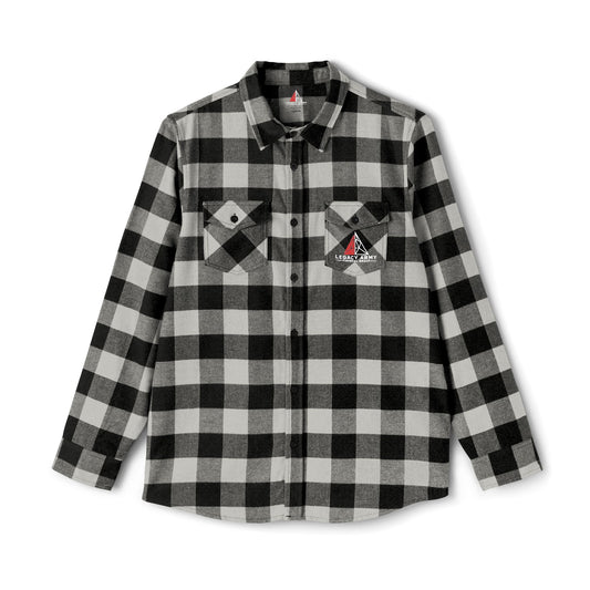Cozy Unisex Flannel Shirt - Classic Black and Grey Plaid for Every Occasion
