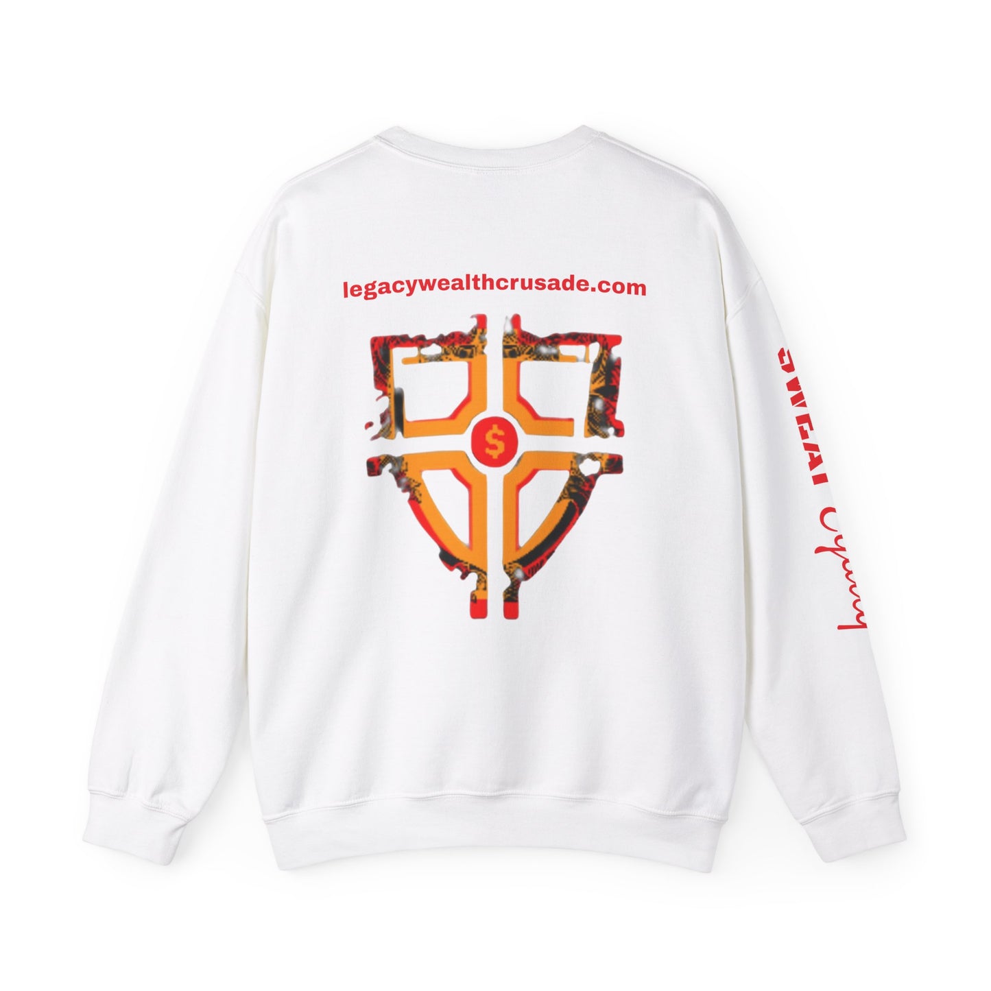 The Wealth Crusade Unisex Heavy Blend™ Crewneck Sweatshirt - Comfortable & Stylish Sweatshirt for Motivation and Inspiration