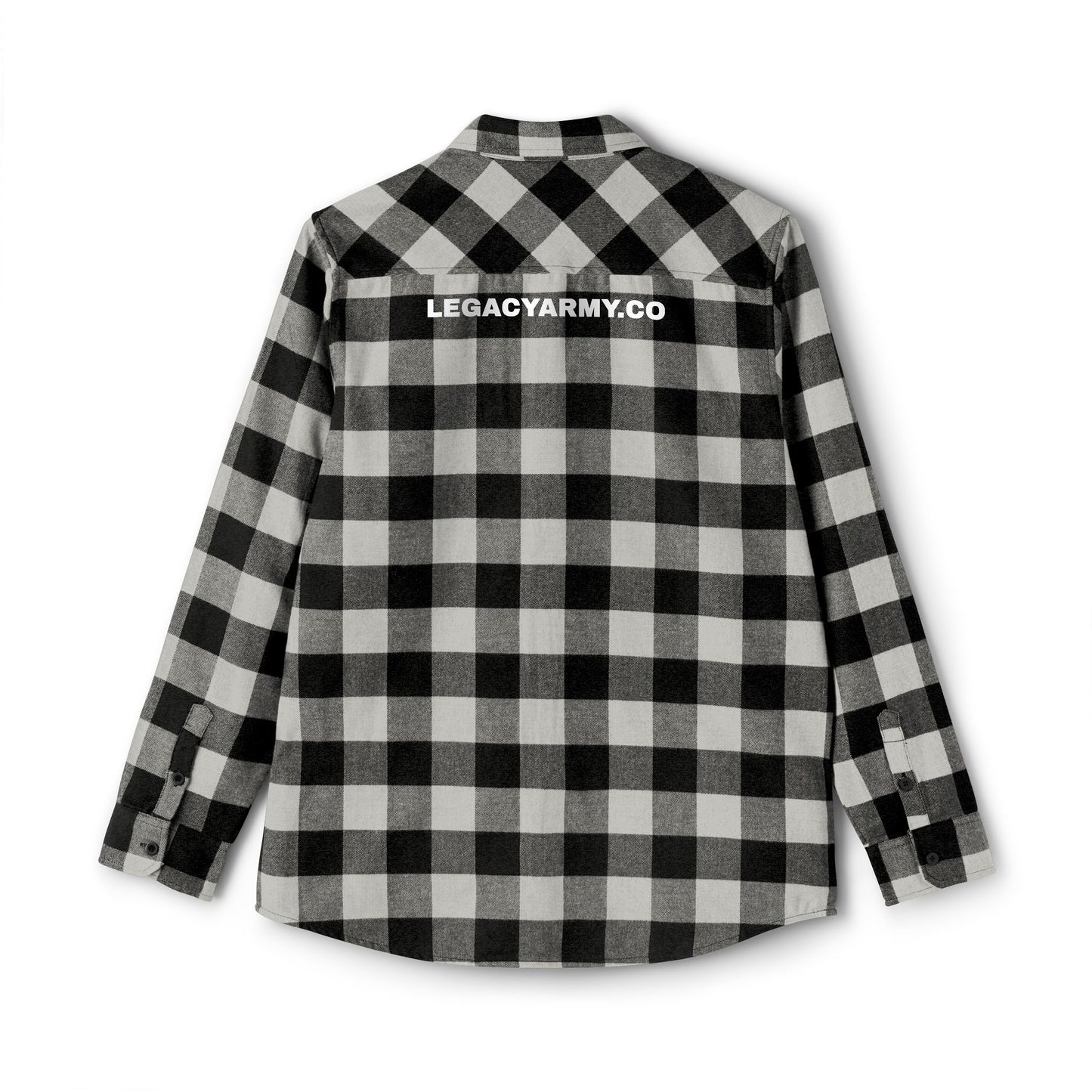 Cozy Unisex Flannel Shirt - Classic Black and Grey Plaid for Every Occasion
