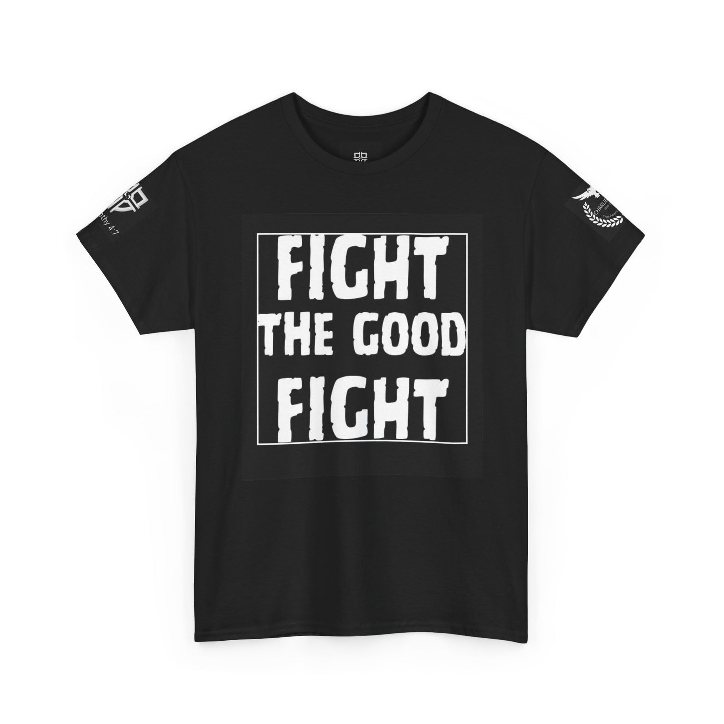 Unisex Motivational Tee, Empowerment Shirt, Fight the Good Fight Tee, Inspirational Clothing, Gift for Warriors