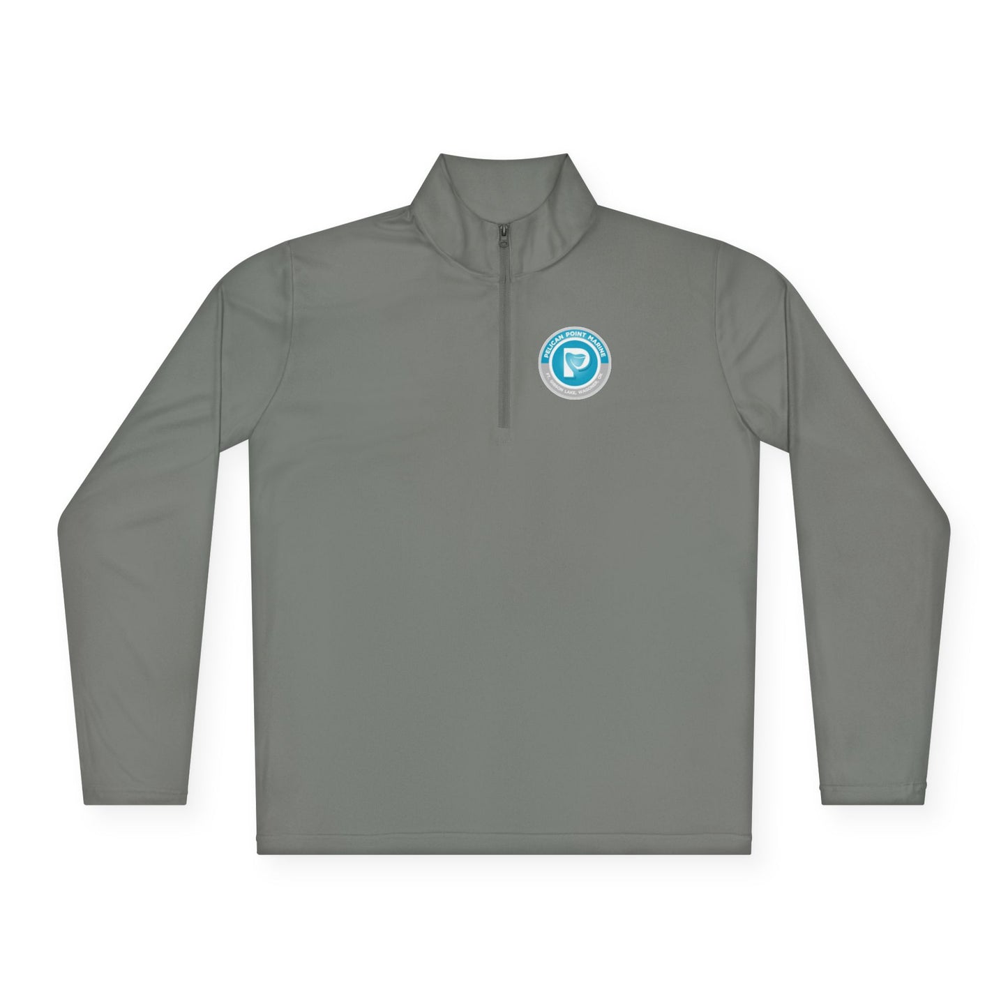 Personalized Unisex Quarter-Zip Pullover with QR Code Design