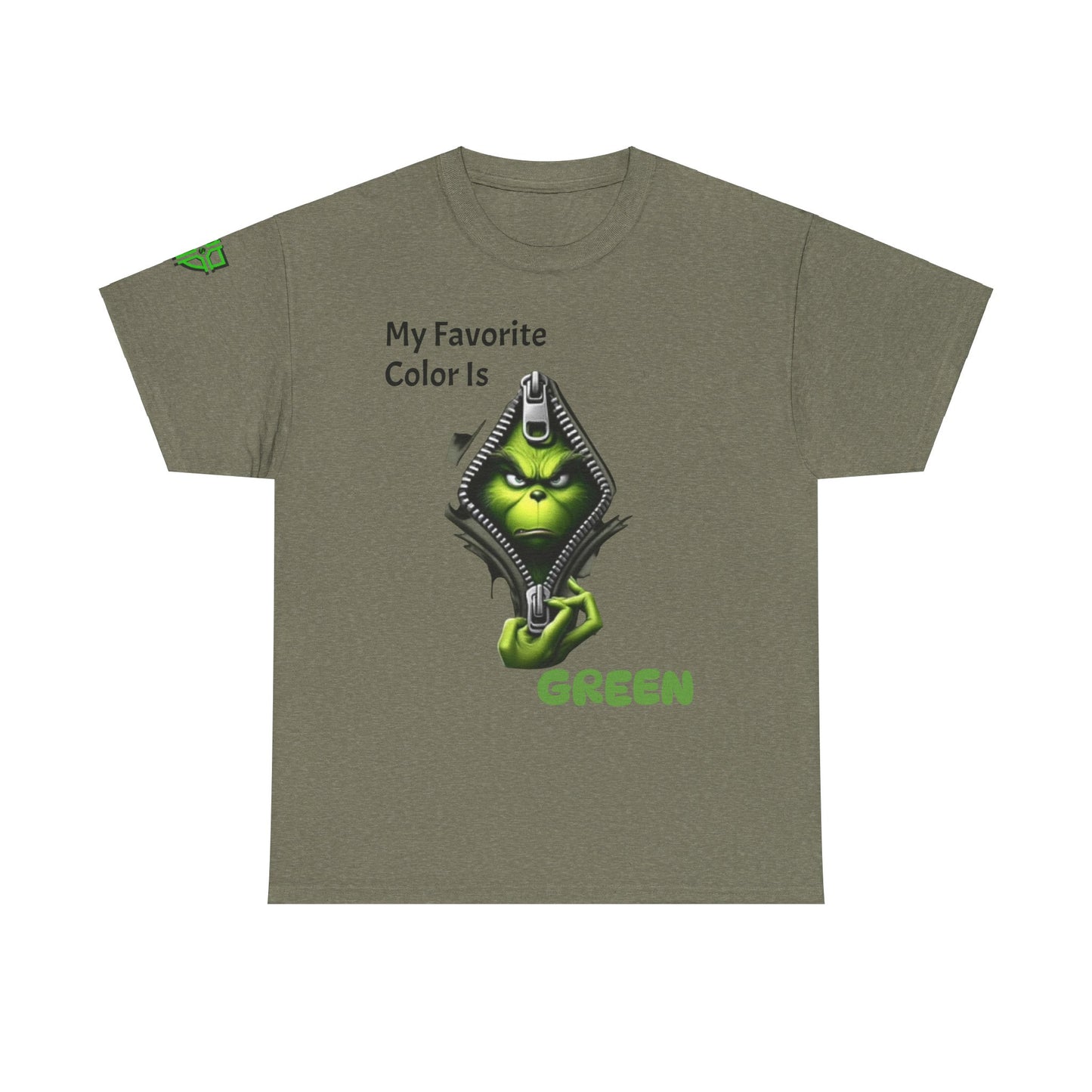 Grinch-Inspired Unisex Tee - My Favorite Color Is Green *LIMITED TIME