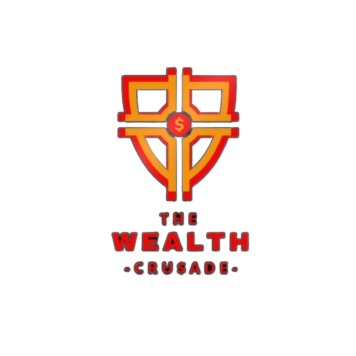 Wealth Crusade Die-Cut Stickers - Motivational & Inspirational Designs for Goal-Setters