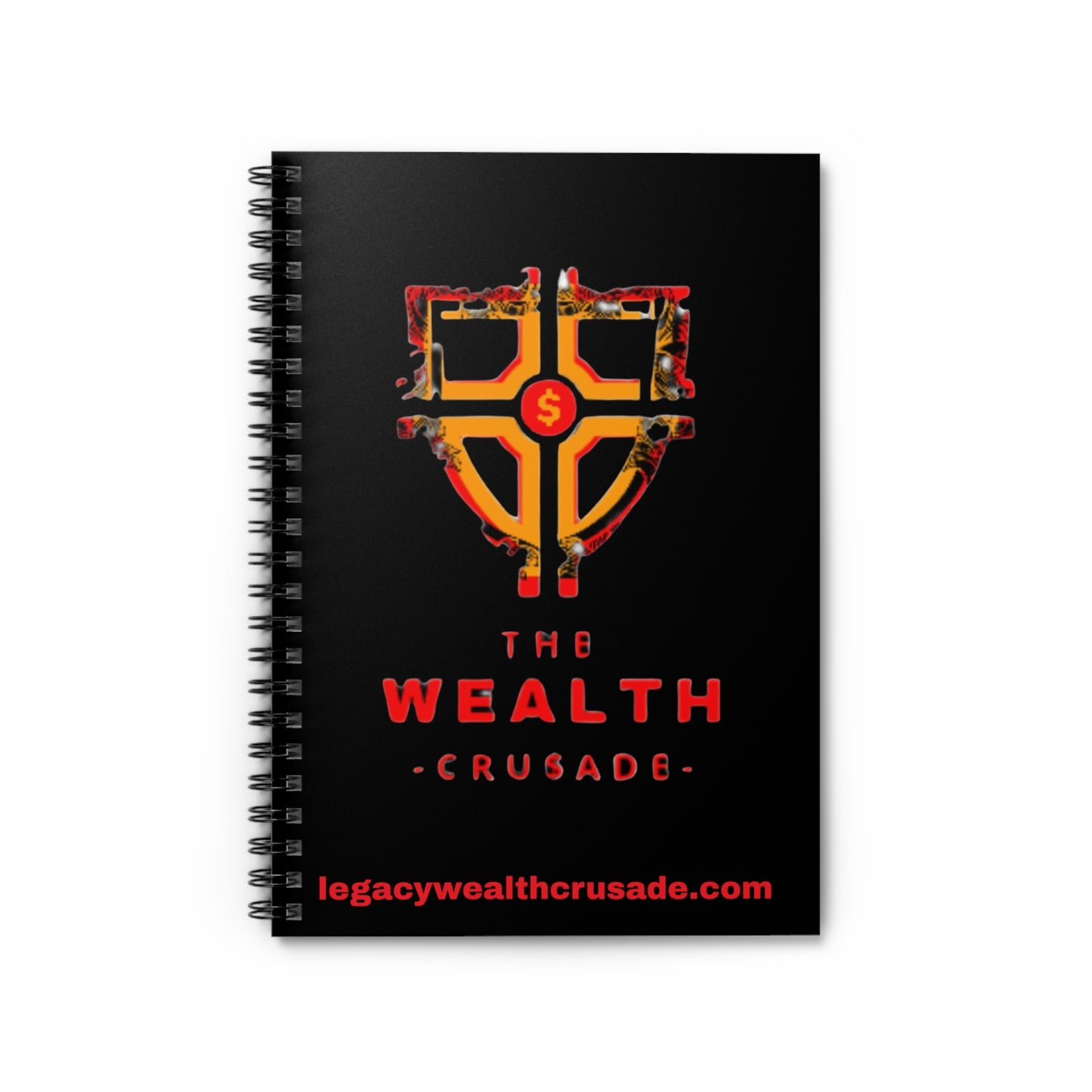 The Wealth Crusade Spiral Notebook - Ruled Lines for Goal Setting & Planning