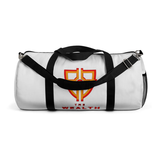 The Wealth Duffel Bag - Stylish Gym and Travel Bag with Logo