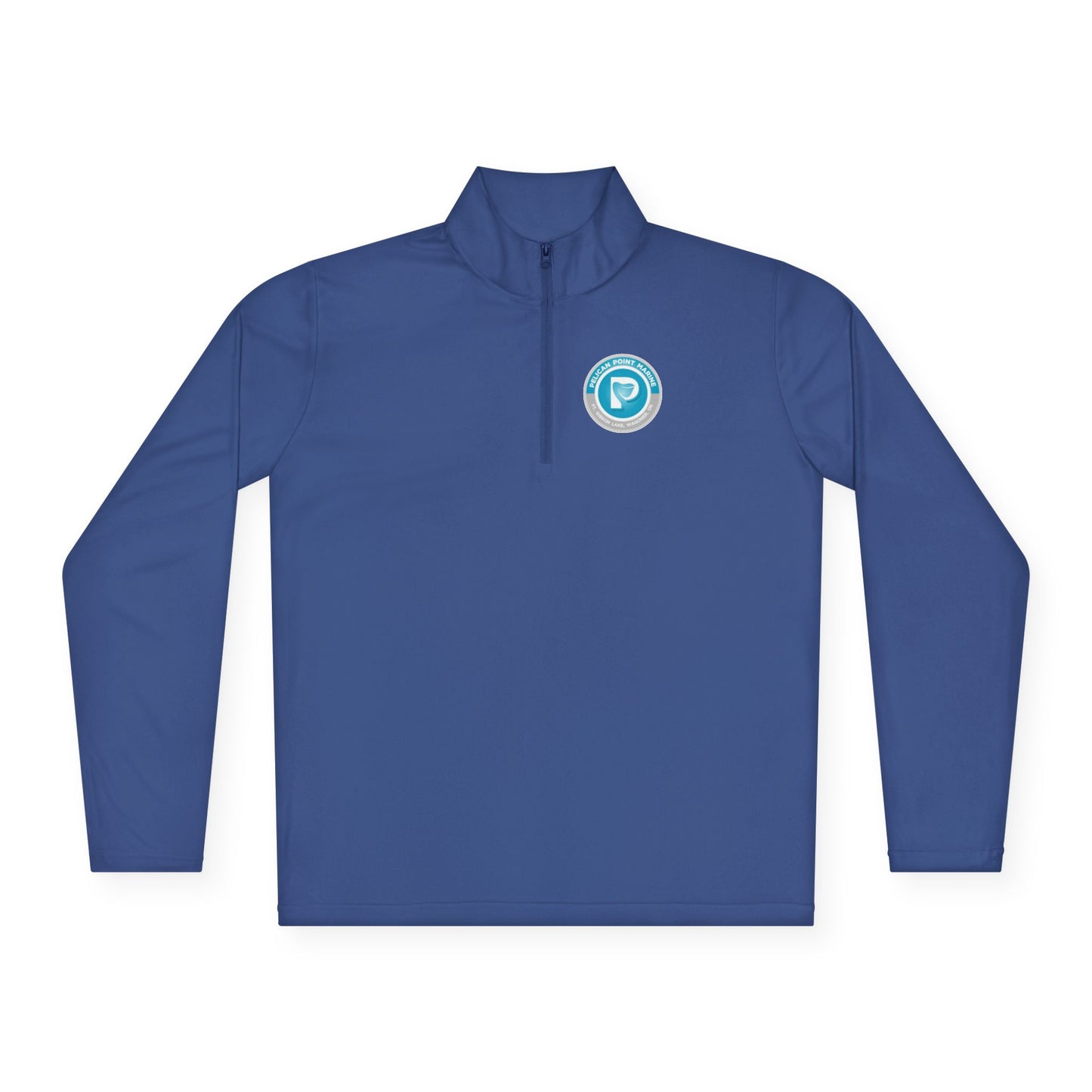 Personalized Unisex Quarter-Zip Pullover with QR Code Design