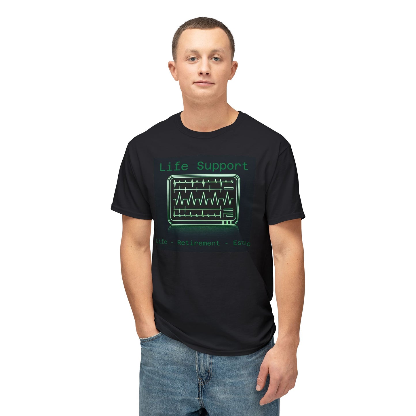 Life Support Unisex HD Cotton™ T-shirt - Perfect for Life Agents and Retirement Planners