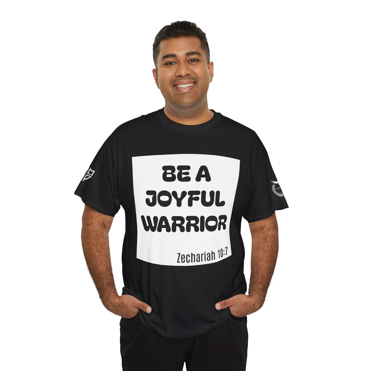 Joyful Warrior Tee - Inspirational Unisex Cotton Shirt for Everyday Wear, Faith-Based Gift, Casual Outfit, Motivational Apparel, [...]