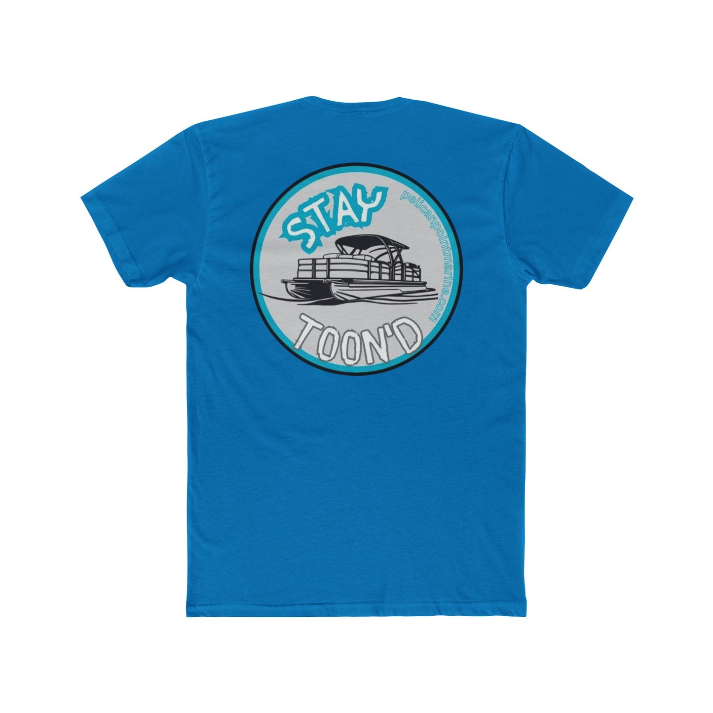 Stay Toond Unisex Cotton Crew Tee - Casual Graphic Tee for Summer Fun