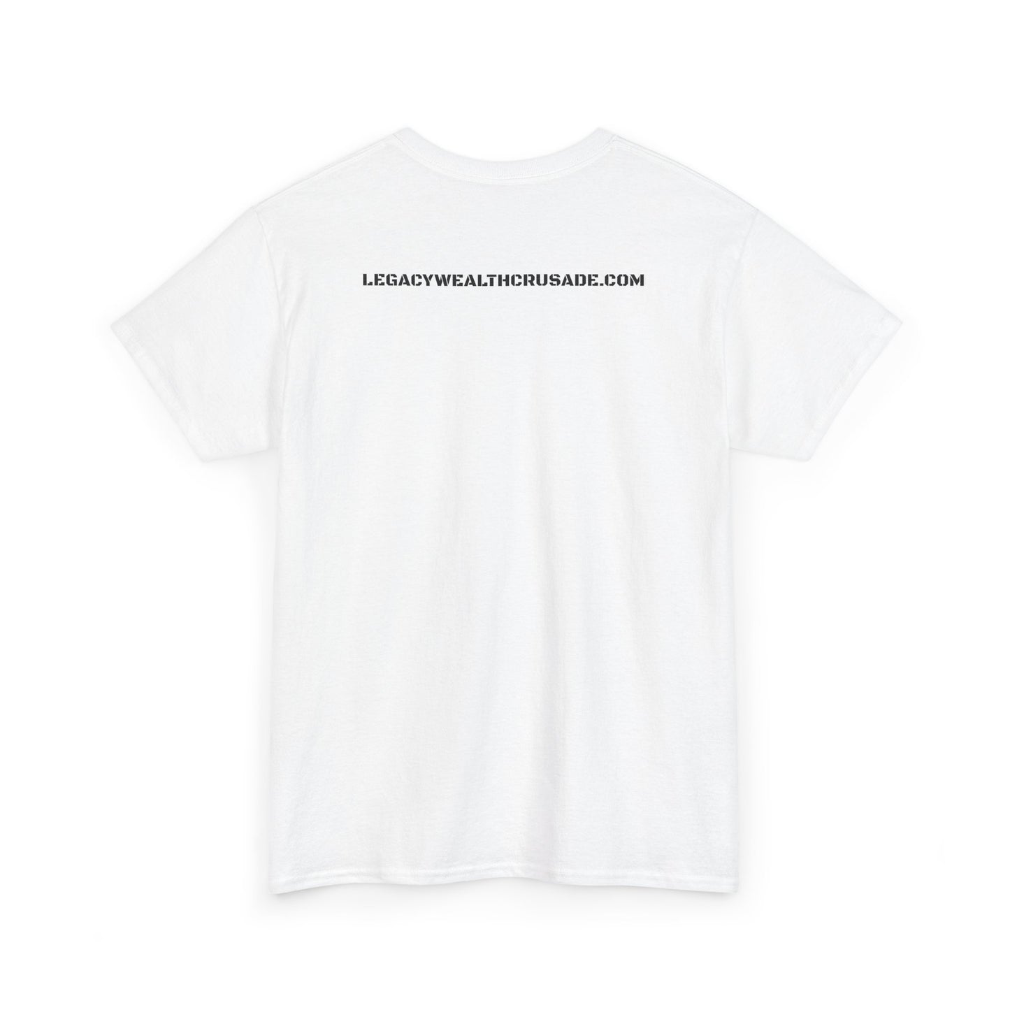 Inspirational Unisex Heavy Cotton Tee - "First You Learn, Then You Drop the 'L'"