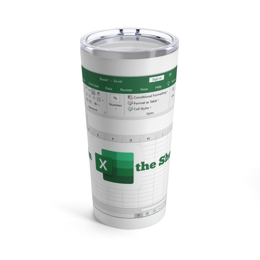 Excel Lover's 20oz Tumbler