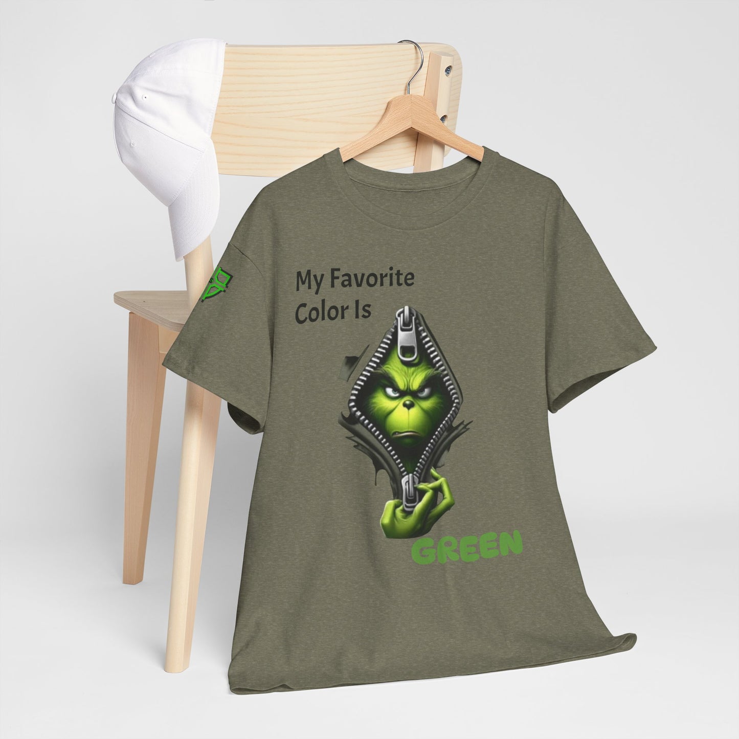 Grinch-Inspired Unisex Tee - My Favorite Color Is Green *LIMITED TIME