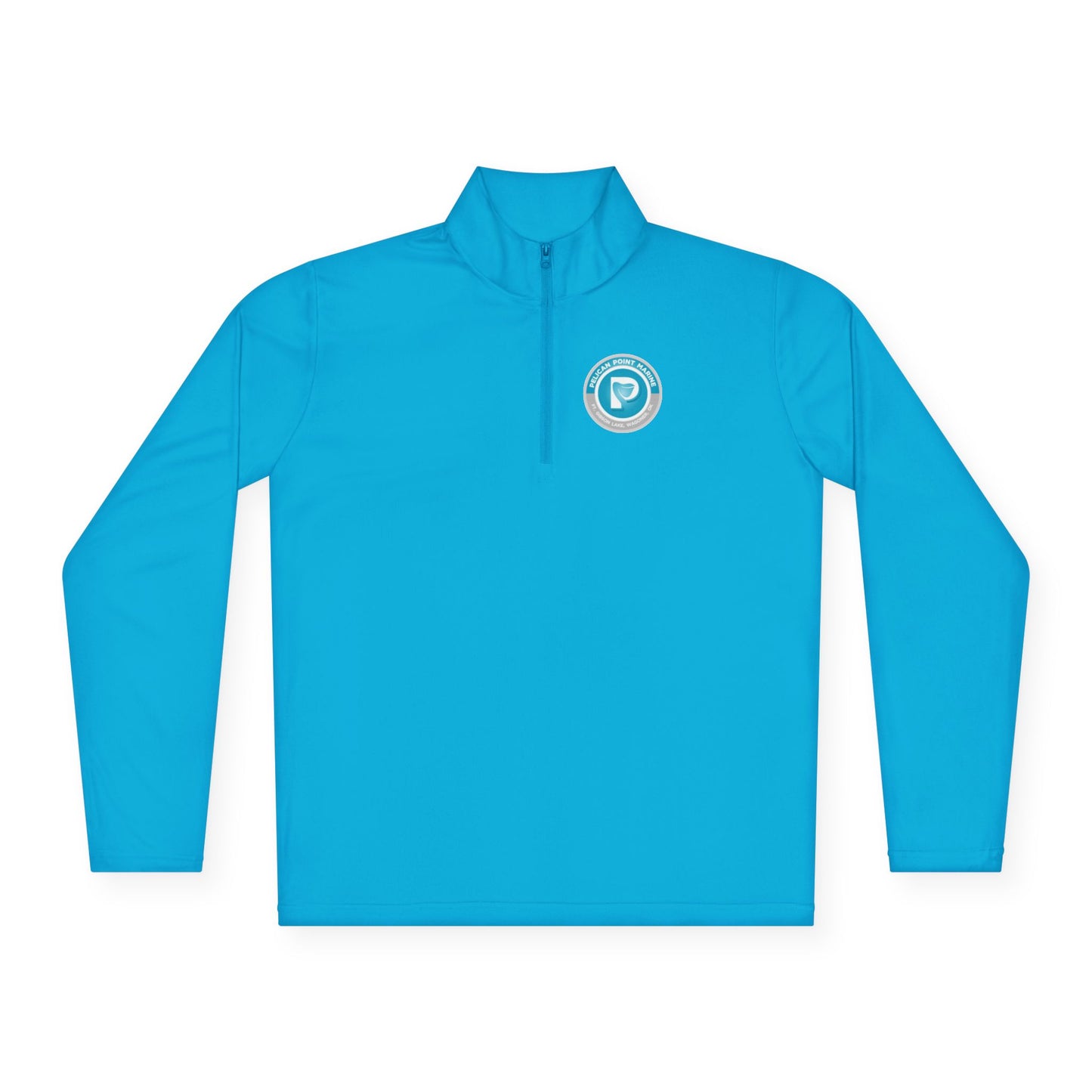 Personalized Unisex Quarter-Zip Pullover with QR Code Design