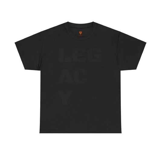 Unisex Heavy Cotton Tee - 'DARK LEGACY' Graphic Shirt for Everyday Style