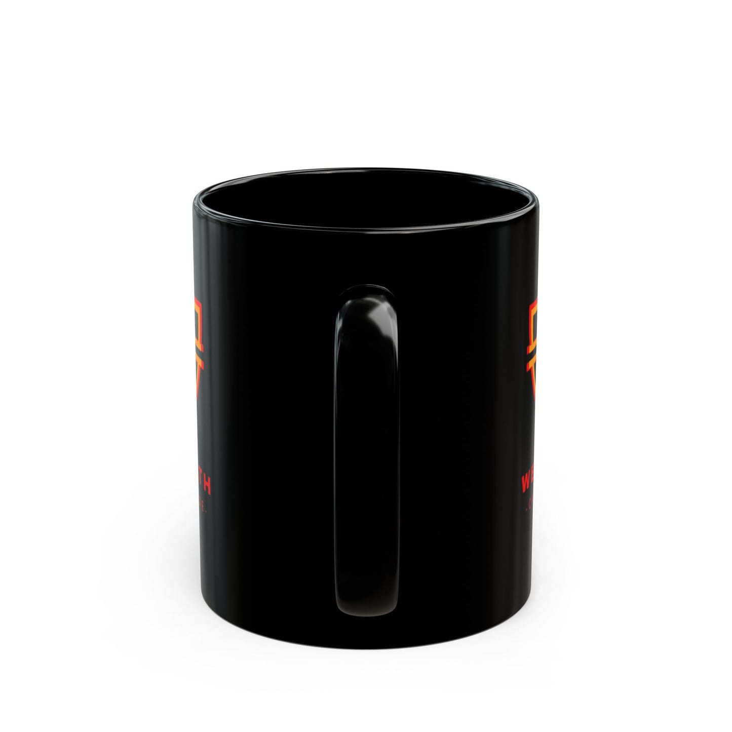 The Wealth Crusade Black Coffee Mug - Empower Your Daily Brew