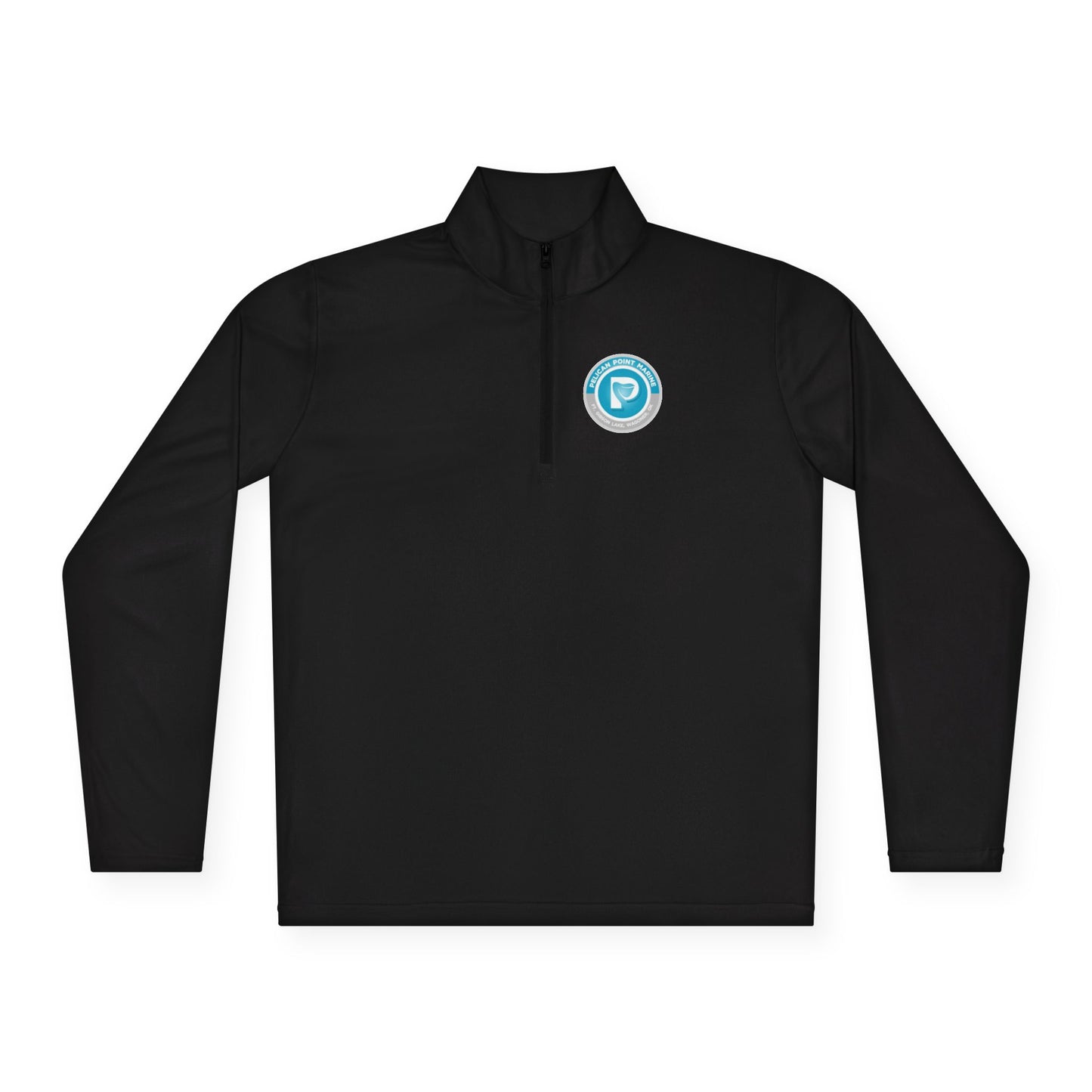 Personalized Unisex Quarter-Zip Pullover with QR Code Design