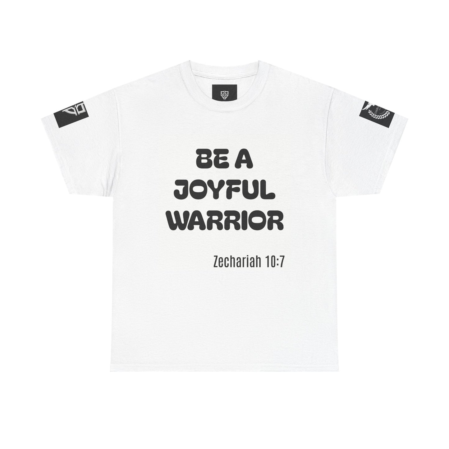 Joyful Warrior Tee - Inspirational Unisex Cotton Shirt for Everyday Wear, Faith-Based Gift, Casual Outfit, Motivational Apparel, [...]