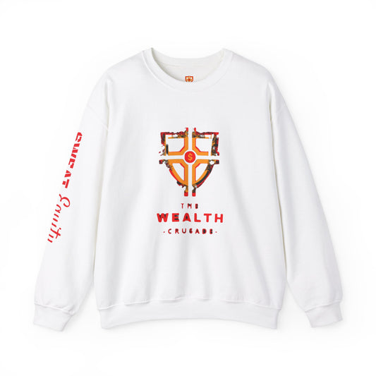 The Wealth Crusade Unisex Heavy Blend™ Crewneck Sweatshirt - Comfortable & Stylish Sweatshirt for Motivation and Inspiration