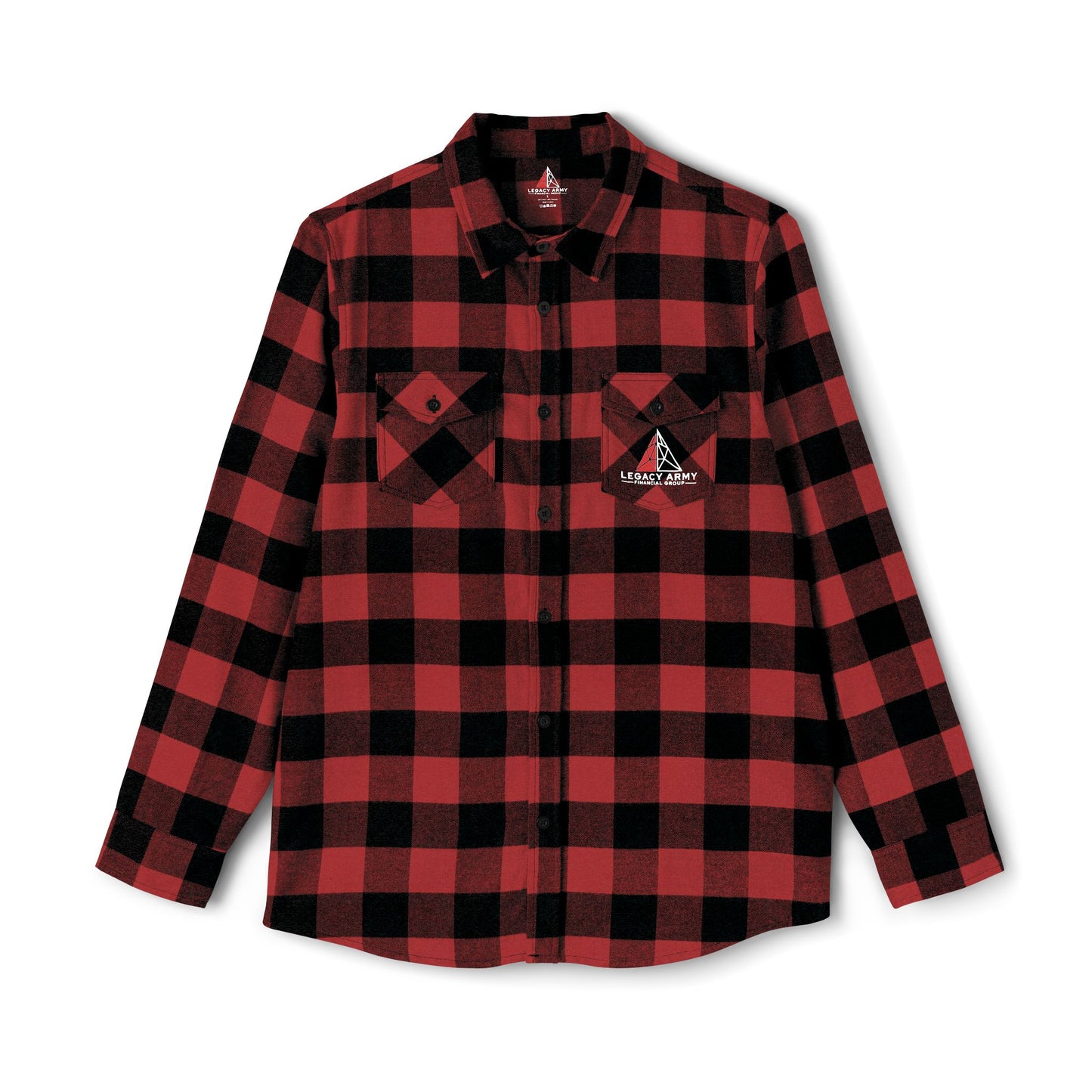 Cozy Unisex Flannel Shirt - Classic Black and Grey Plaid for Every Occasion