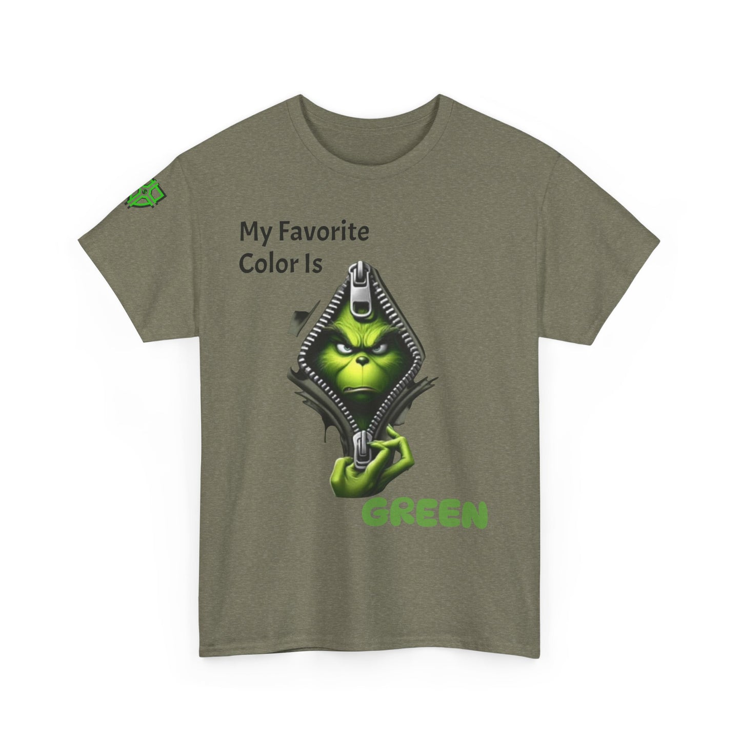 Grinch-Inspired Unisex Tee - My Favorite Color Is Green *LIMITED TIME